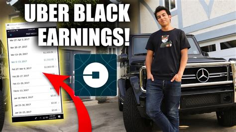 how much can i make driving uber black